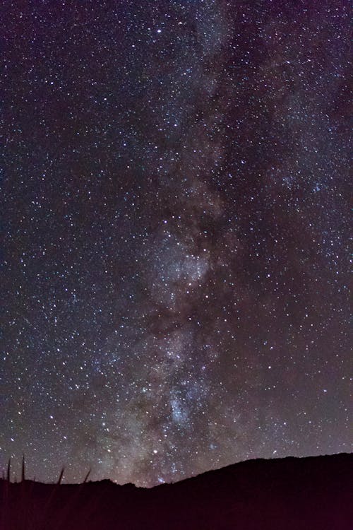 Clear Milky Way photo with reduced noise